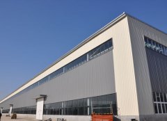 生产车间外景图，液晶屏生产车间