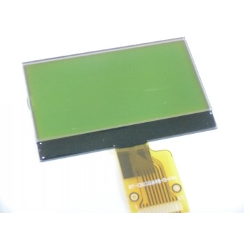 JX13264K1G，COG点阵液晶屏，132*64点阵液晶屏