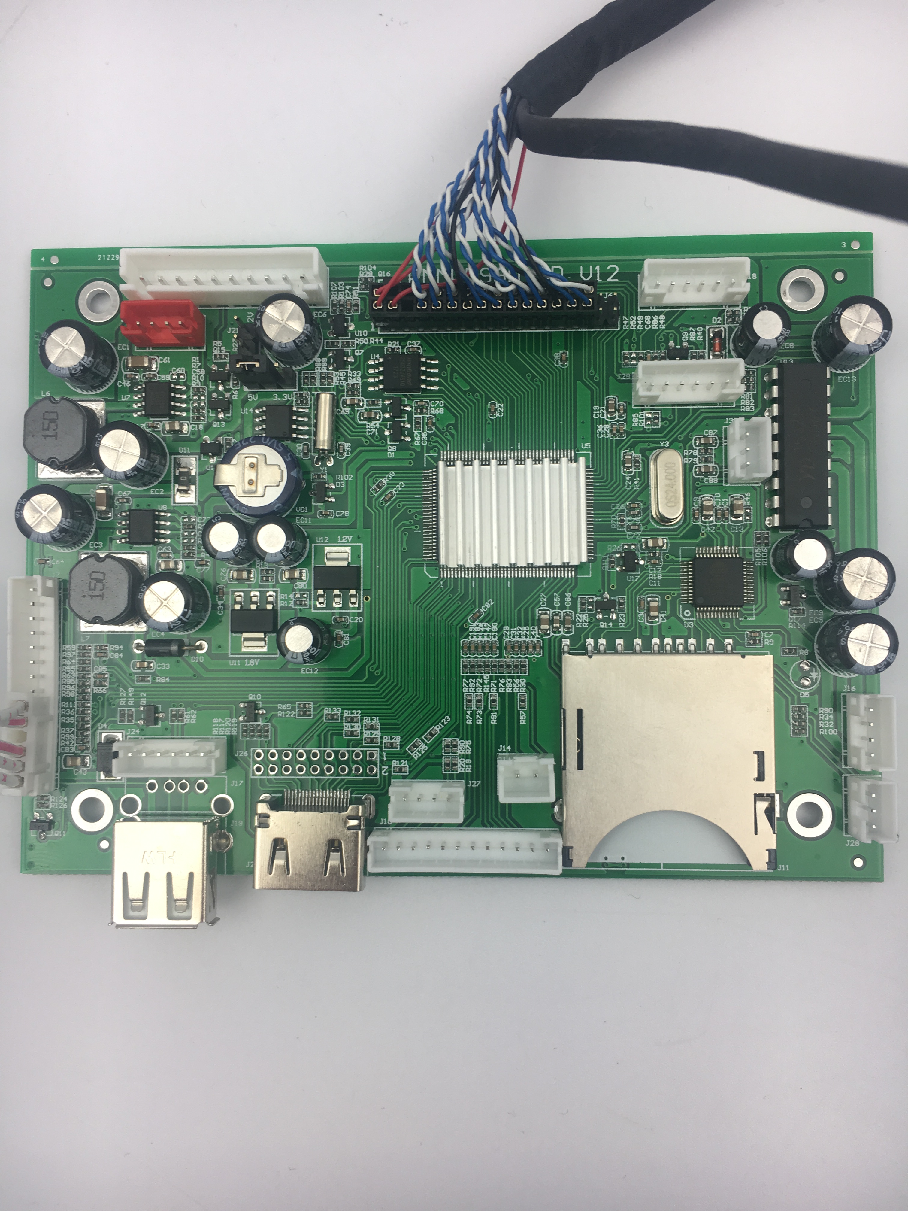 液晶屏驱动板，双路LVDS，支持多媒体播放—JX-